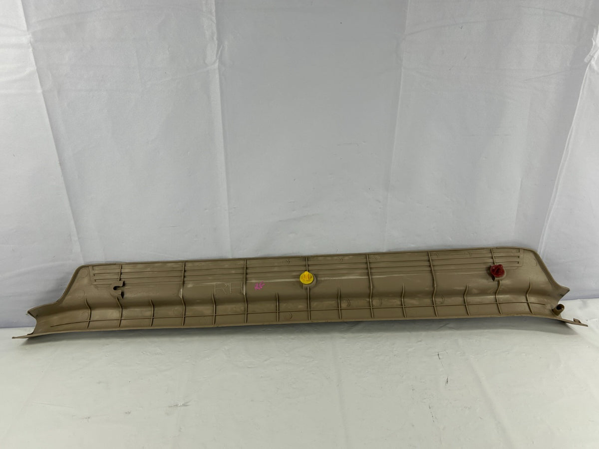 98-03 Toyota Land Cruiser Front Right Door Scuff Plate Beige OEM 67913-60040-A0