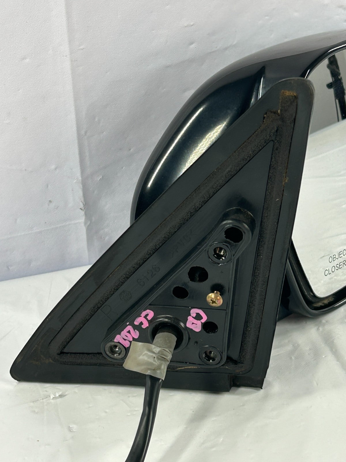 1998-2001 Toyota Land Cruiser Passenger Side Rear View Mirror OEM 87910-60800-C0