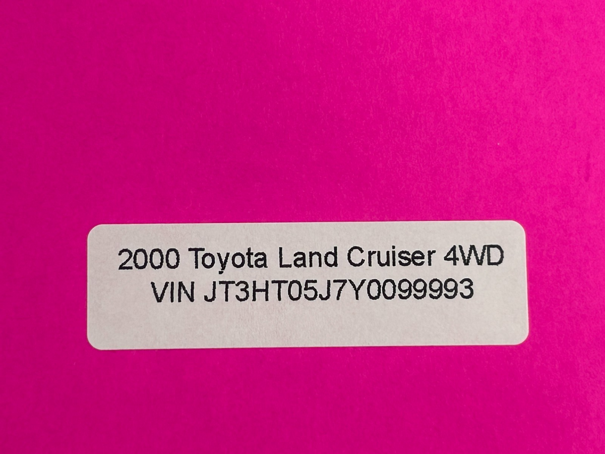 1999-2007 Toyota Land Cruiser Rear Left Door Lock Latch Actuator OEM 69060-60061