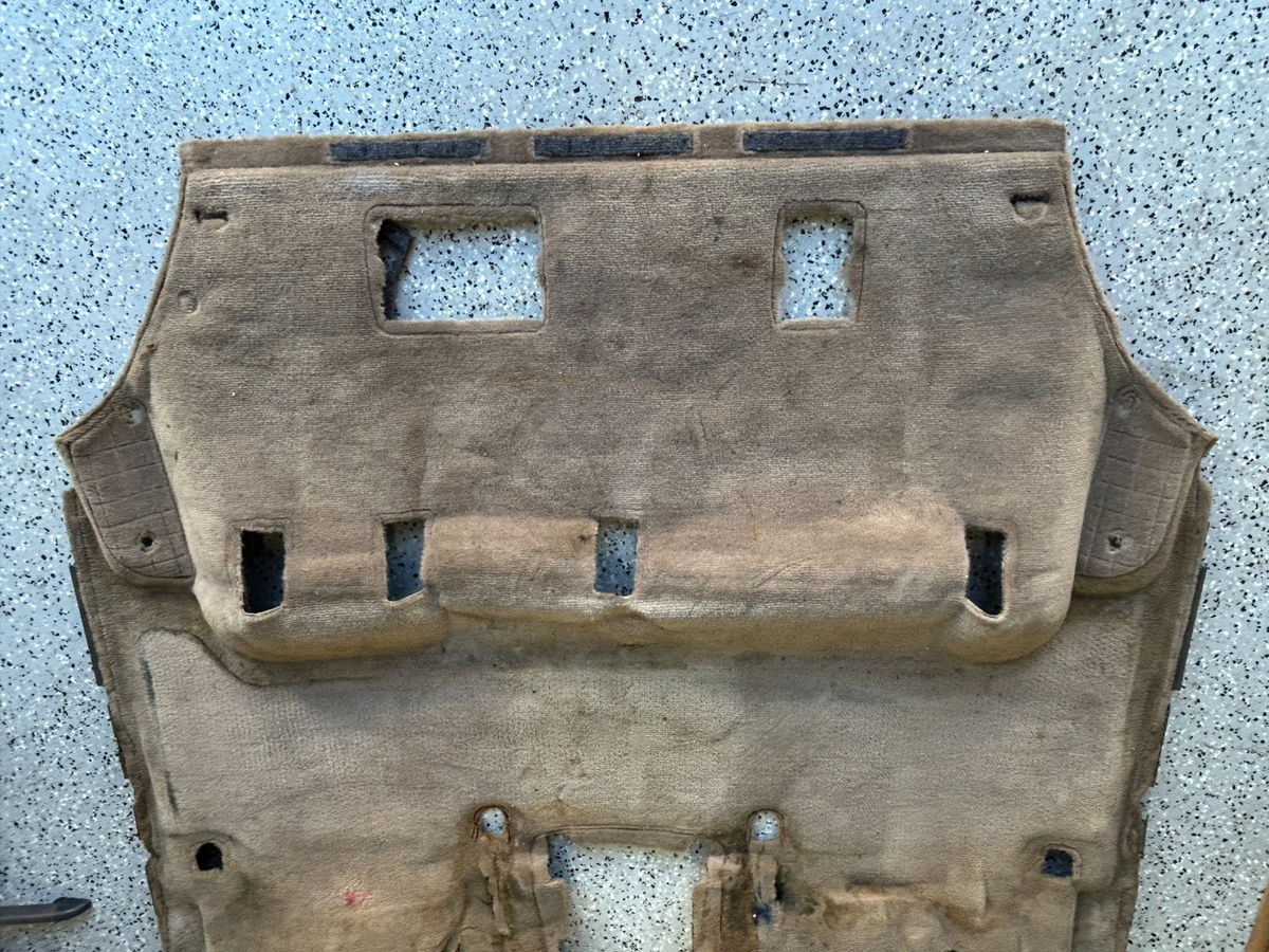 99-01 Toyota Land Cruiser Front Cabin Interior Floor Carpet OEM 58510-6B461-A0