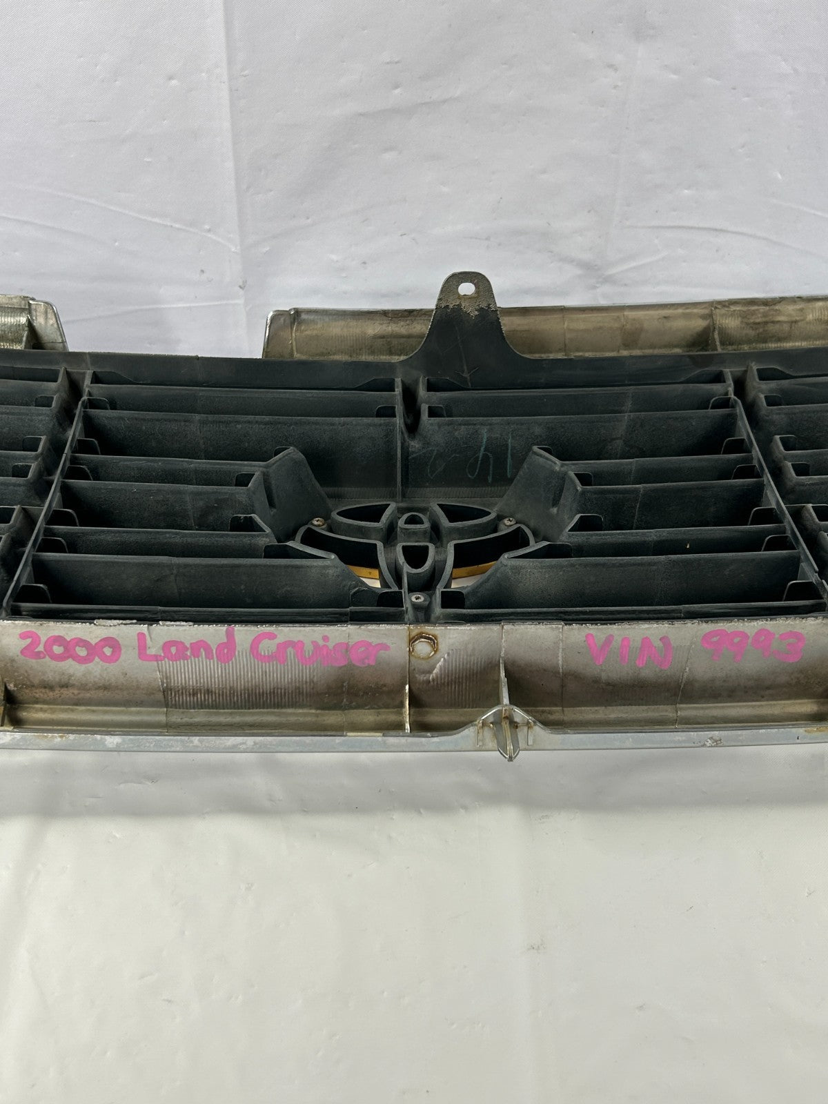 1998-2003 Toyota Land Cruiser Front Upper Radiator Grille Chrome OEM 53111-60340