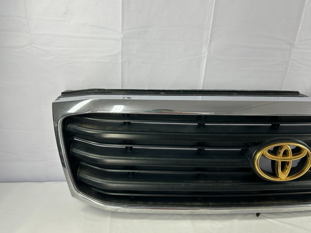 1998-2003 Toyota Land Cruiser Front Upper Radiator Grille Chrome OEM 53111-60340