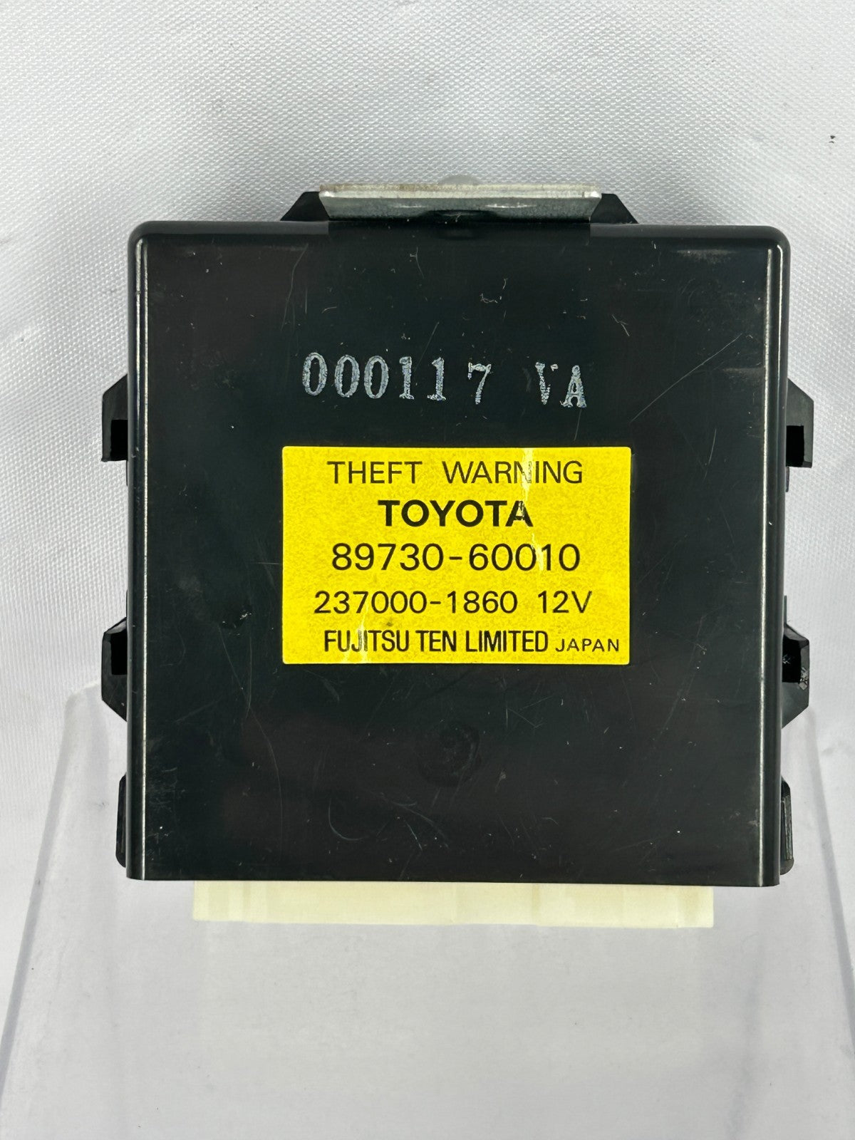 1998-2001 Toyota Land Cruiser Anti Theft Warning Computer Module OEM 89730-60010