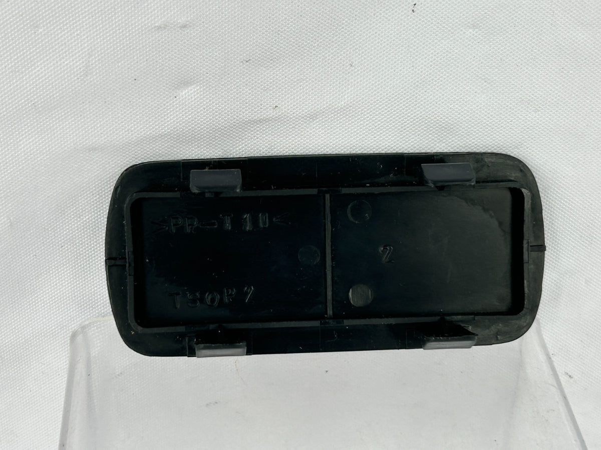 1998-2002 Toyota Land Cruiser Dash Spare Switch Hole Blank Filler Black OEM