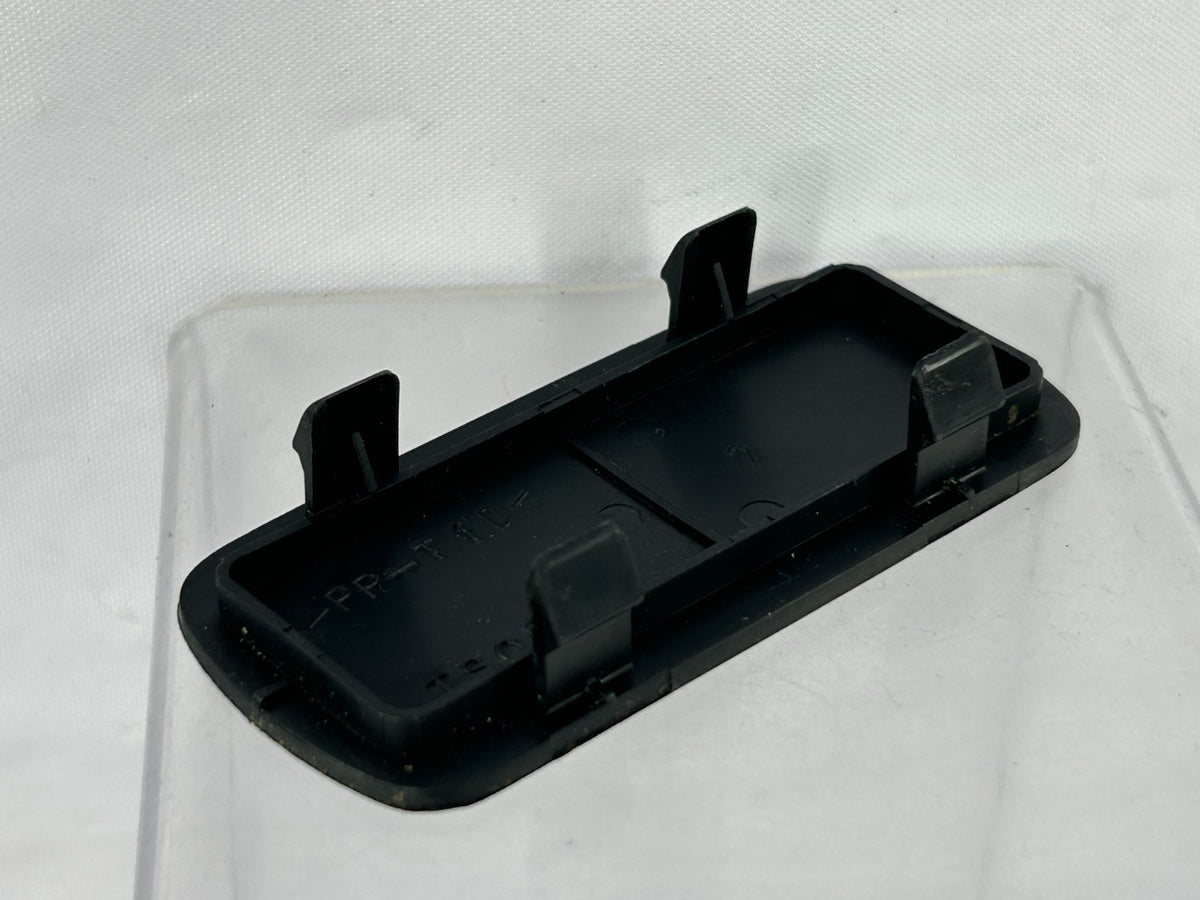 1998-2002 Toyota Land Cruiser Dash Spare Switch Hole Blank Filler Black OEM