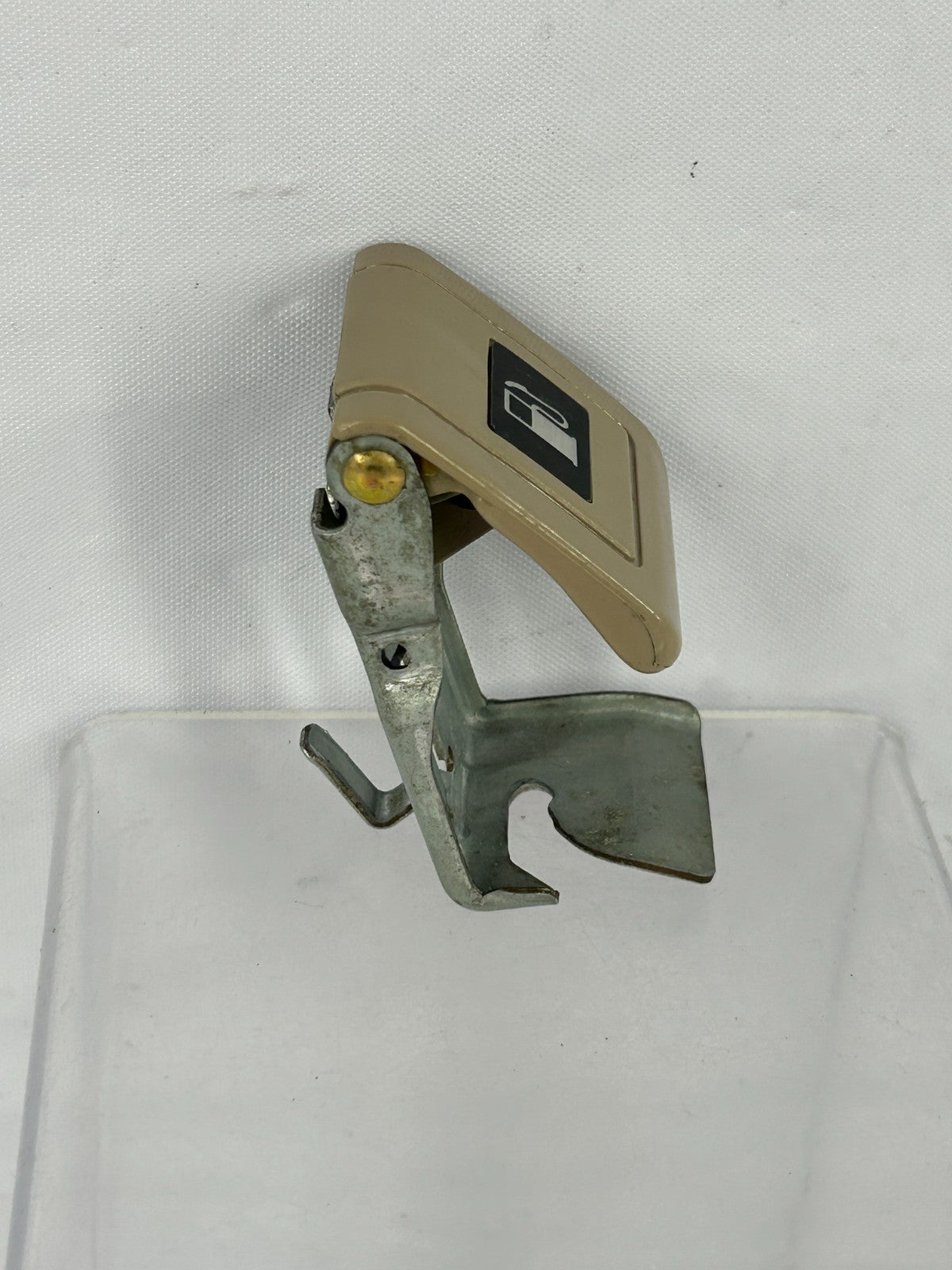 1998-2003 Toyota Land Cruiser Gas Fuel Release Pull Handle Beige OEM 77051-30060
