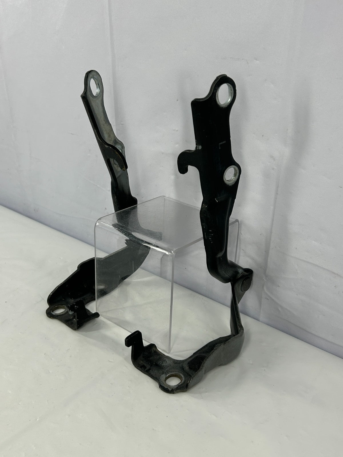 98-07 Toyota Land Cruiser Front LH & RH Engine Hood Hinges Pair OEM 53410-60050