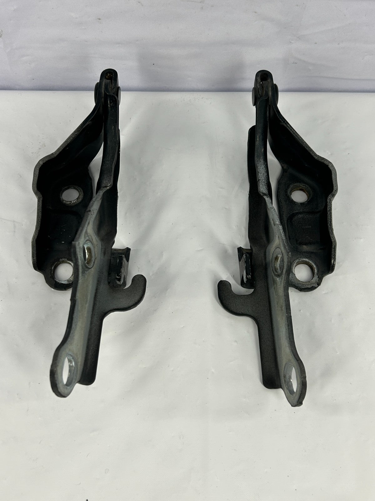98-07 Toyota Land Cruiser Front LH & RH Engine Hood Hinges Pair OEM 53410-60050