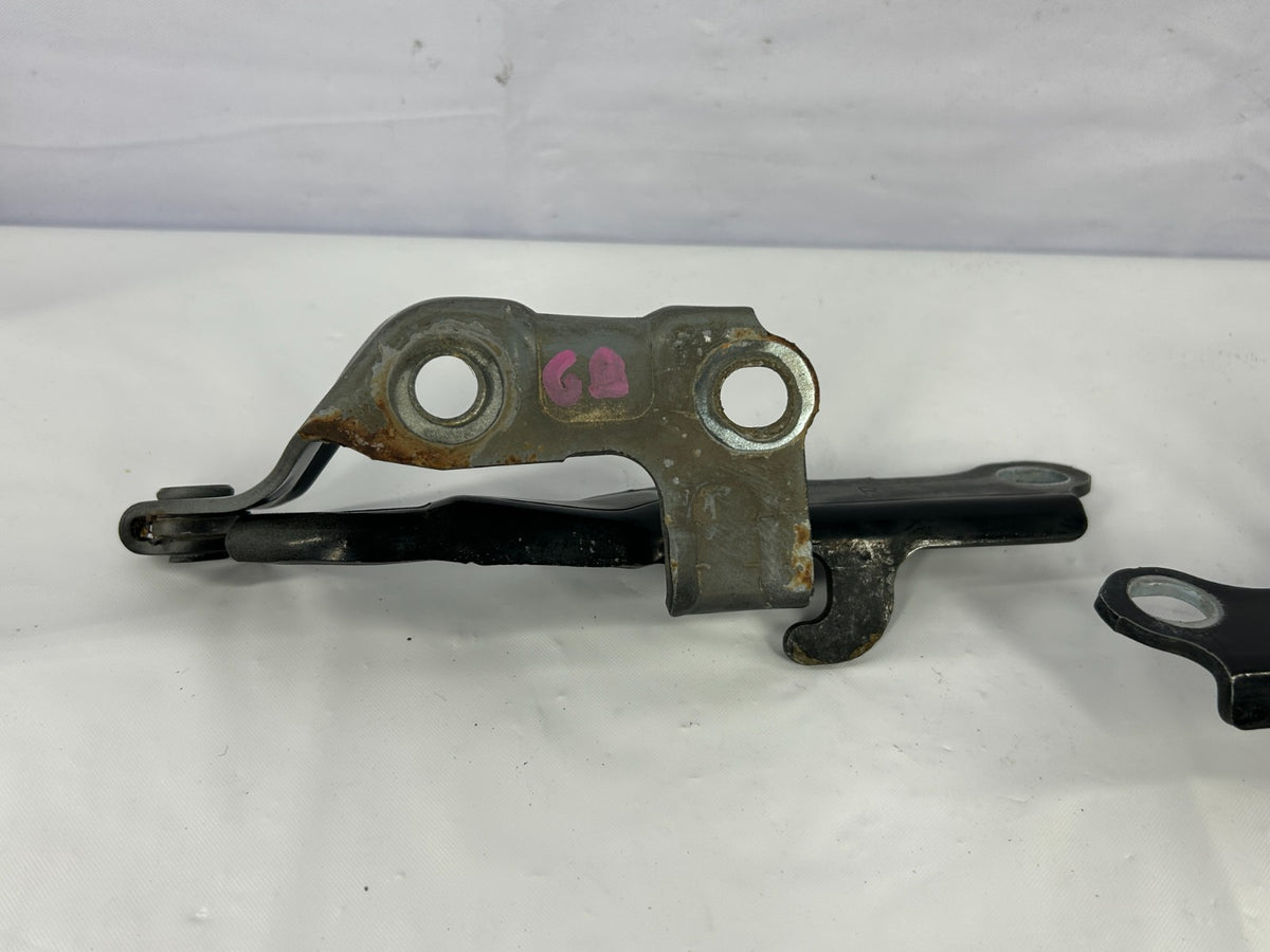 98-07 Toyota Land Cruiser Front LH & RH Engine Hood Hinges Pair OEM 53410-60050