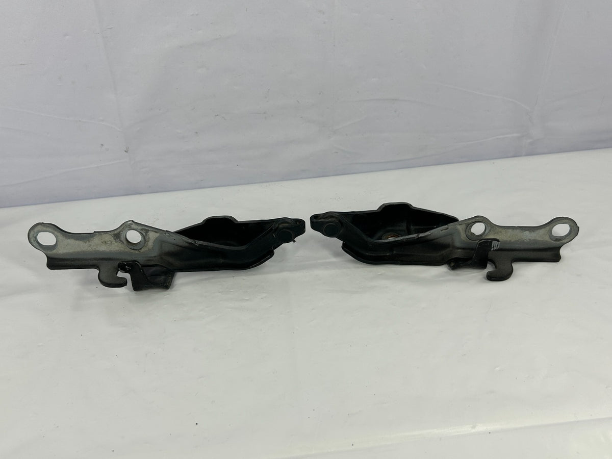 98-07 Toyota Land Cruiser Front LH & RH Engine Hood Hinges Pair OEM 53410-60050
