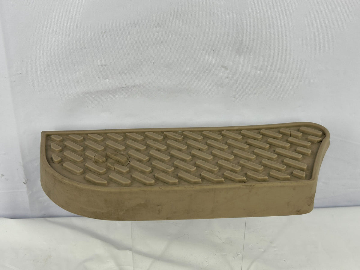 98-03 Toyota Land Cruiser Rear Left Side Floor Mat Plate Beige OEM 58626-60020
