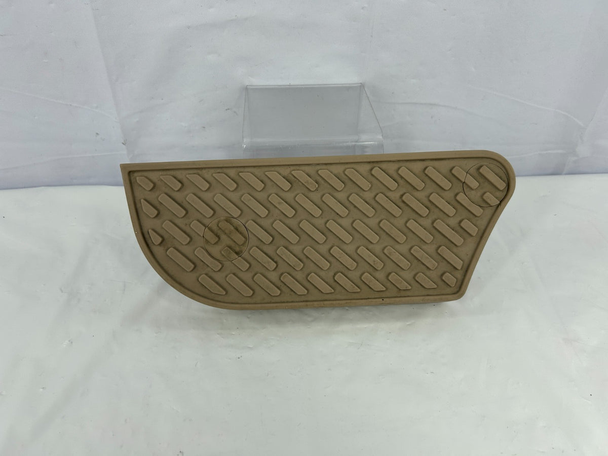 98-03 Toyota Land Cruiser Rear Left Side Floor Mat Plate Beige OEM 58626-60020
