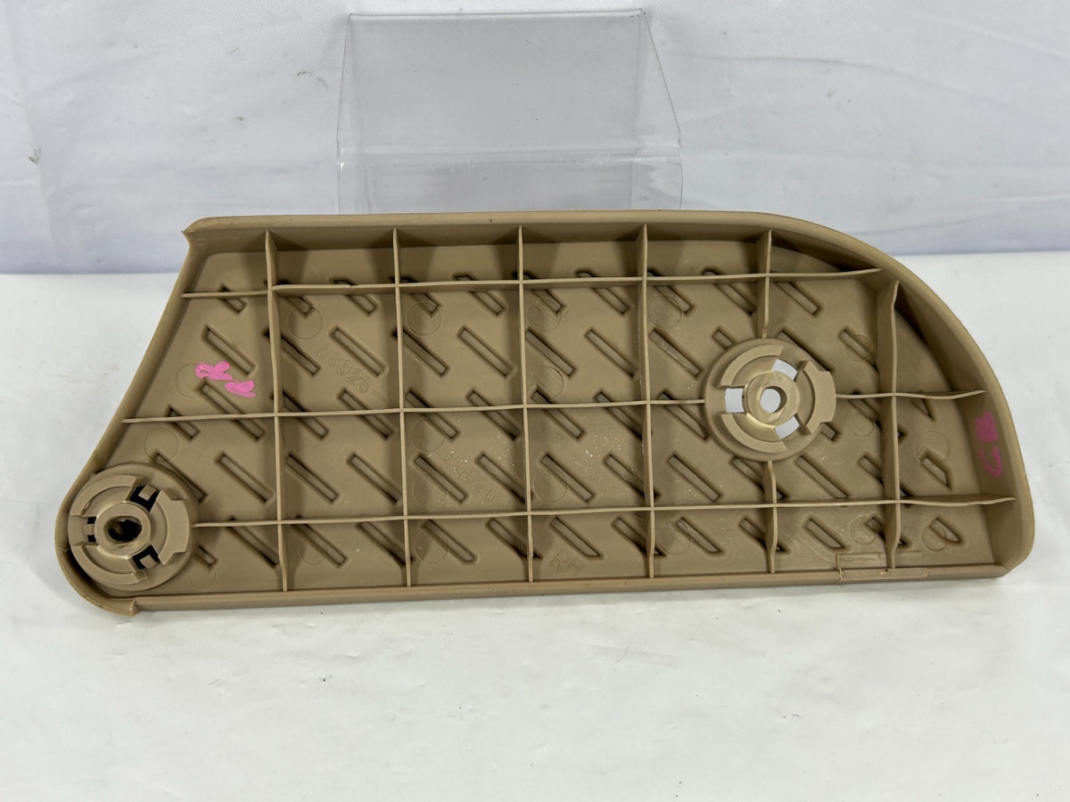 1998-2003 Toyota Land Cruiser Rear Right Floor Mat Plate Beige OEM 58625-60020