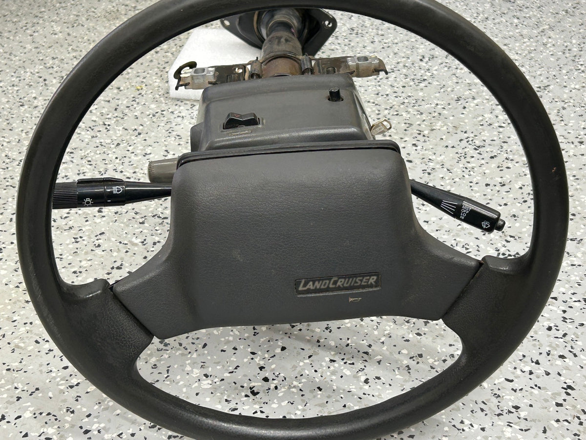 1989 Toyota Land Cruiser Steering Column Wiper & Ignition Wheel 45100-60140-03