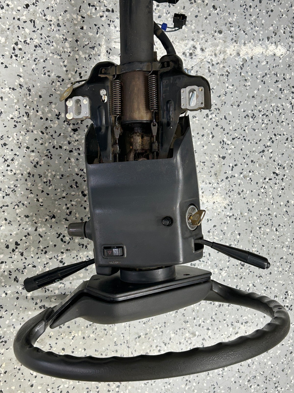 1989 Toyota Land Cruiser Steering Column Wiper & Ignition Wheel 45100-60140-03