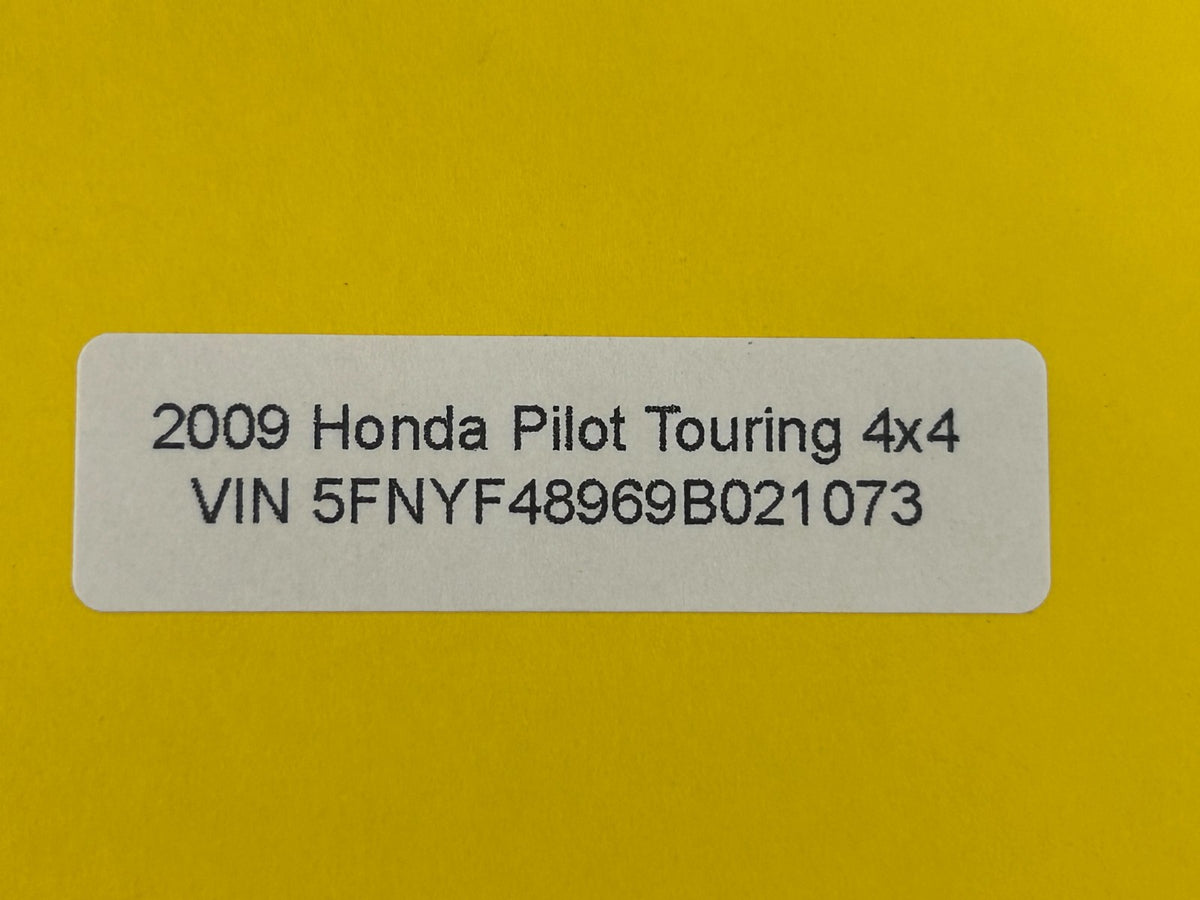 09-15 Honda Pilot Touring Sunroof Moonroof Roof Window Glass OEM 70200-SZA-A02
